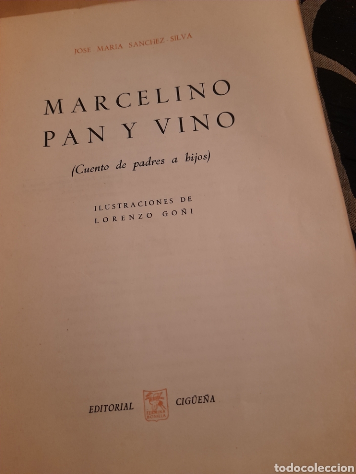 Libros de segunda mano: Marcelino Pan y Vino, de 1952 - Foto 4