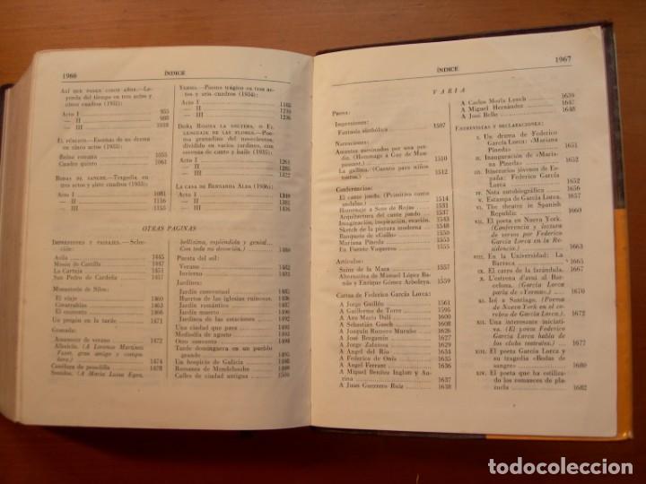Libros de segunda mano: OBRAS COMPLETAS / FEDERICO GARC&Iacute;A LORCA - Foto 7