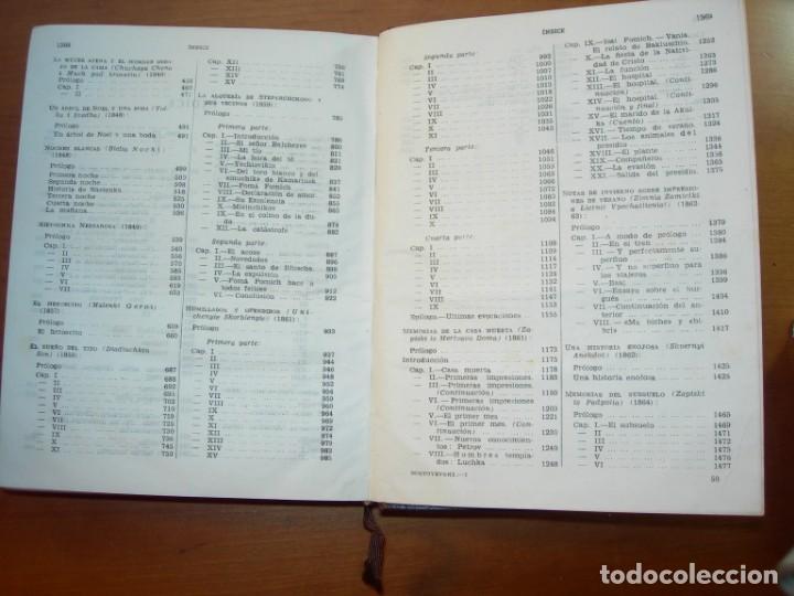 Libros de segunda mano: OBRAS COMPLETAS / 3 TOMOS / F. MIJAILOVICH DOSTOYEVSKI - Foto 3