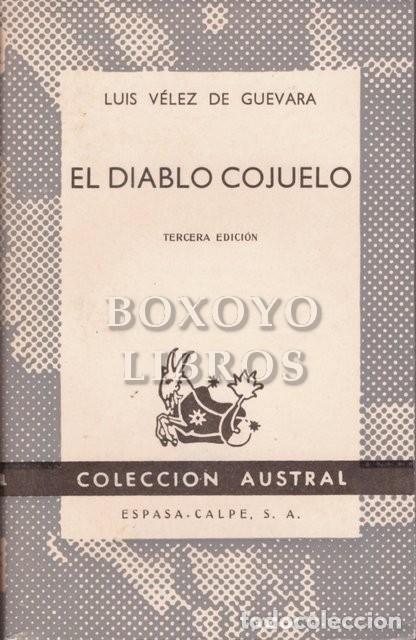Libros de segunda mano: VELEZ DE GUEVARA, Luis. El diablo cojuelo. Austral - Foto 1