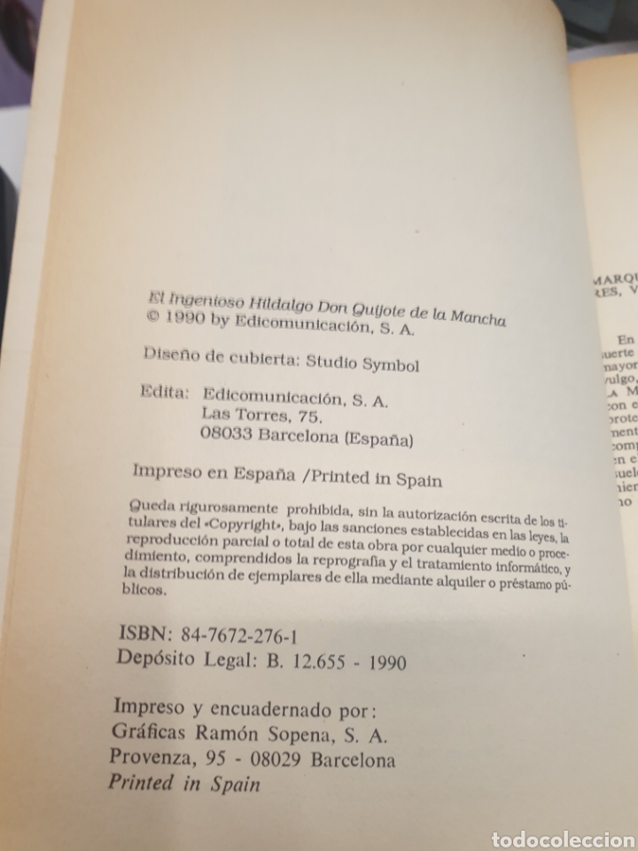 Libros de segunda mano: Don Quijote de la Mancha - Foto 4
