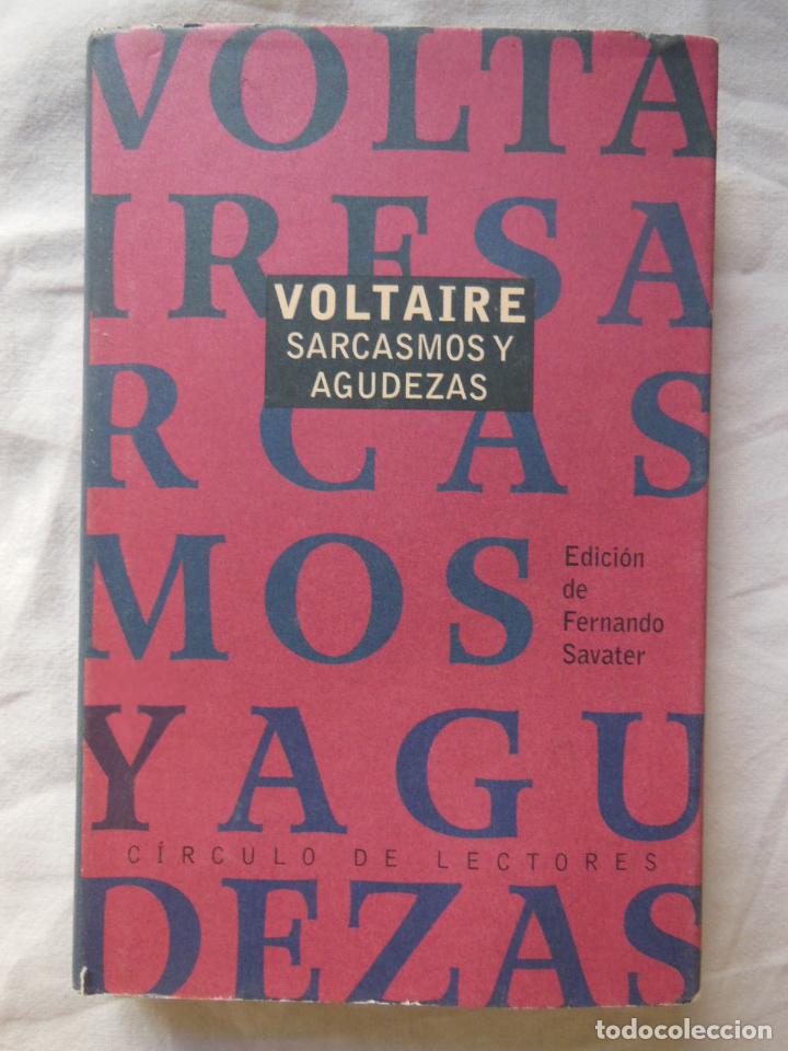 Libros de segunda mano: SARCASMOS Y AGUDEZAS. 2004 VOLTAIRE - Foto 1