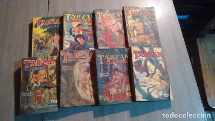 Libros de segunda mano: TARZAN - ED. TOR - LOTE DE 8 LIBROS - Foto 1