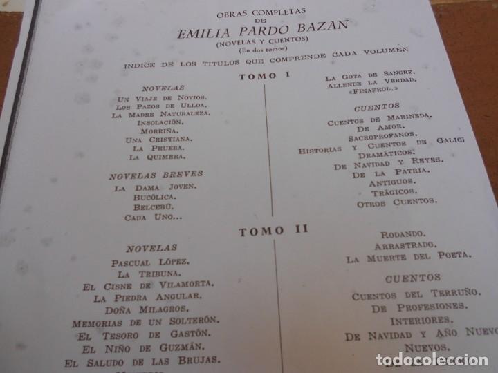 Libros de segunda mano: EMILIA PARDO BAZAN. AGUILAR. - Foto 9