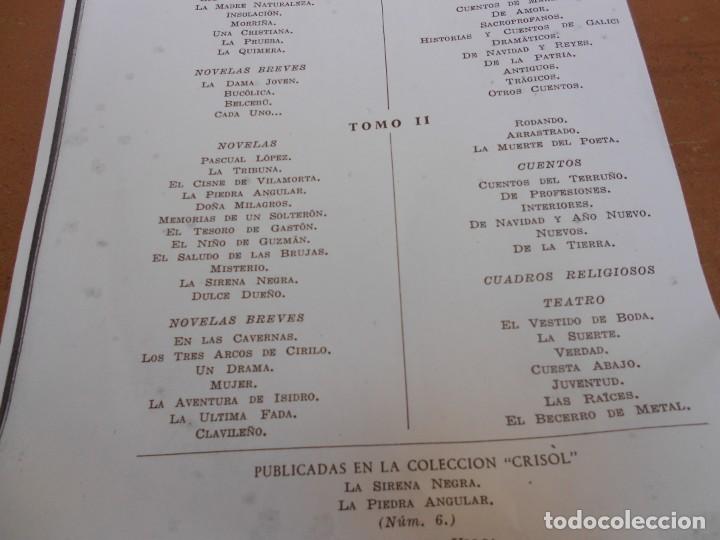 Libros de segunda mano: EMILIA PARDO BAZAN. AGUILAR. - Foto 10