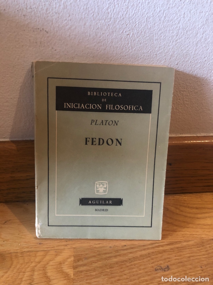 Libros de segunda mano: Plat&oacute;n Fedon