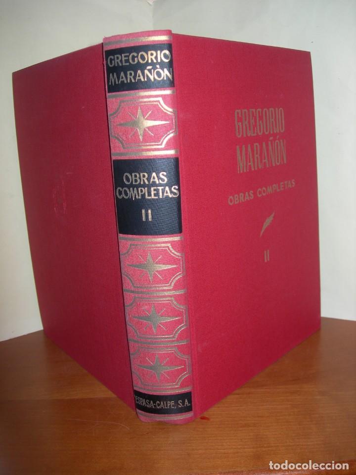 Libros de segunda mano: OBRAS COMPLETAS / MARA&Ntilde;&Oacute;N / 10 TOMOS - Foto 9