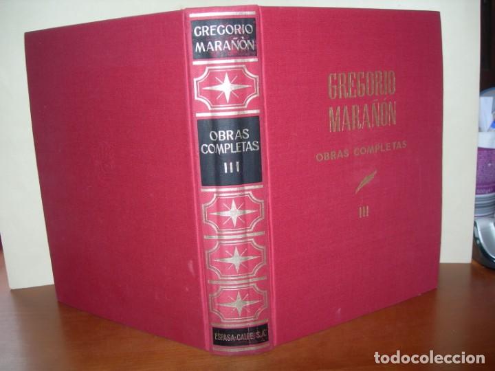 Libros de segunda mano: OBRAS COMPLETAS / MARA&Ntilde;&Oacute;N / 10 TOMOS - Foto 12