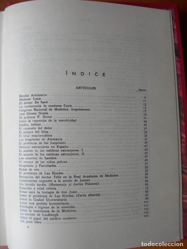 Libros de segunda mano: OBRAS COMPLETAS / MARA&Ntilde;&Oacute;N / 10 TOMOS - Foto 16