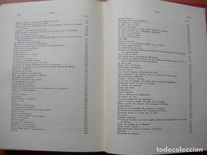Libros de segunda mano: OBRAS COMPLETAS / MARA&Ntilde;&Oacute;N / 10 TOMOS - Foto 17