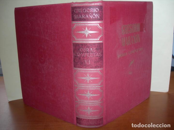 Libros de segunda mano: OBRAS COMPLETAS / MARA&Ntilde;&Oacute;N / 10 TOMOS - Foto 29