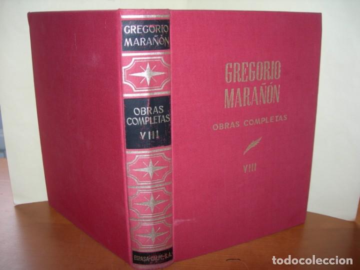 Libros de segunda mano: OBRAS COMPLETAS / MARA&Ntilde;&Oacute;N / 10 TOMOS - Foto 45