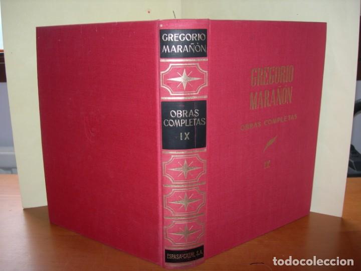 Libros de segunda mano: OBRAS COMPLETAS / MARA&Ntilde;&Oacute;N / 10 TOMOS - Foto 52
