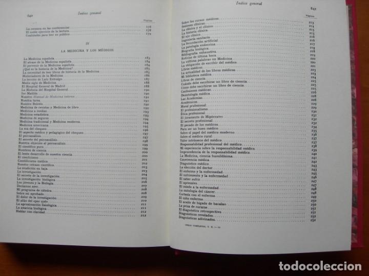 Libros de segunda mano: OBRAS COMPLETAS / MARA&Ntilde;&Oacute;N / 10 TOMOS - Foto 63