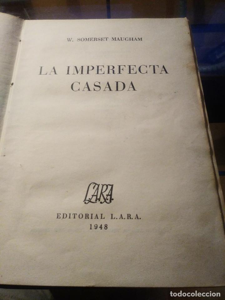 Libros de segunda mano: La imperfecta casada 1948 - Foto 3
