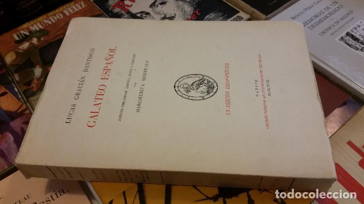 Libros de segunda mano: 1968 - LUCAS GRACI&Aacute;N DANTISCO - Galateo espa&ntilde;ol - Foto 1