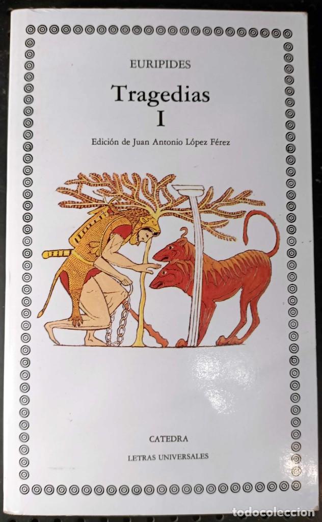 Libros de segunda mano: Libro: Tragedias I de Eur&iacute;pides, Ed. Juan Antonio, 2001 - Foto 1