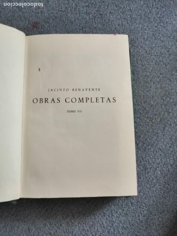 Libros de segunda mano: Jacinto Benavente. Obras completas VII. Ed. Aguilar - Foto 4