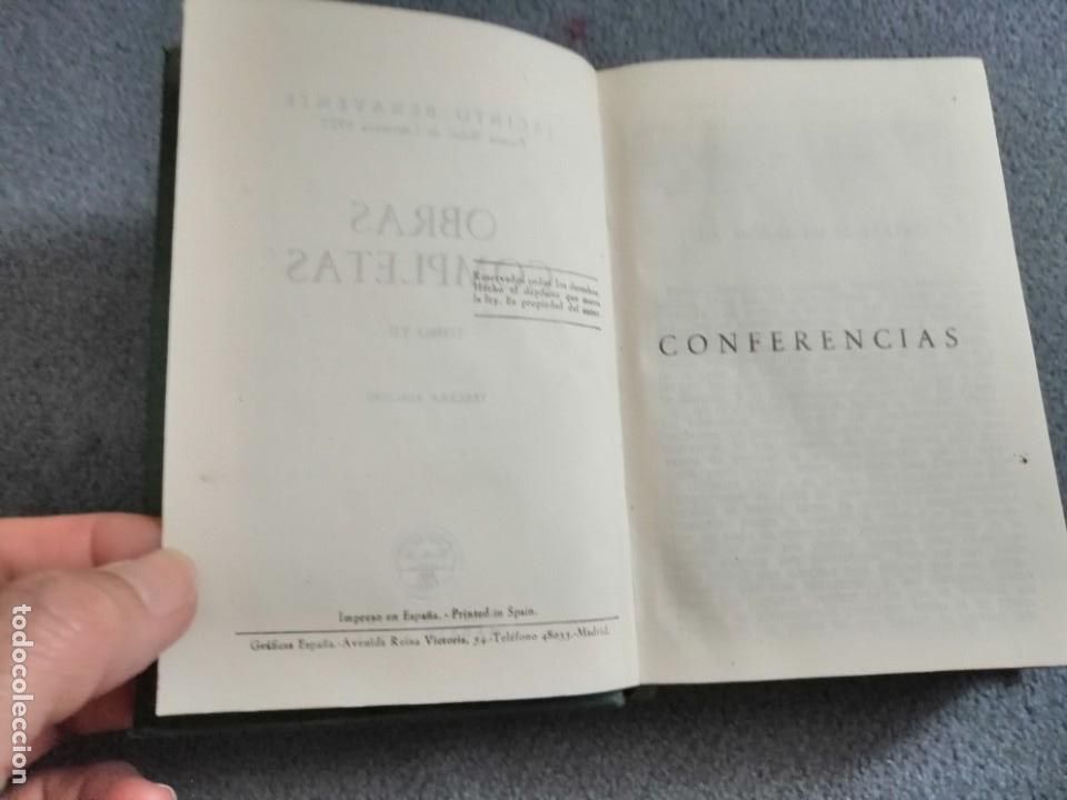 Libros de segunda mano: Jacinto Benavente. Obras completas VII. Ed. Aguilar - Foto 5
