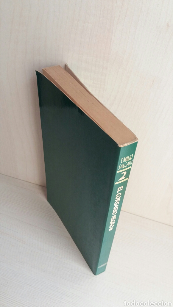 Libros de segunda mano: El corsario negro. Emilio Salgari. Ediciones Orbis, Salgari 2, 1986. - Foto 2
