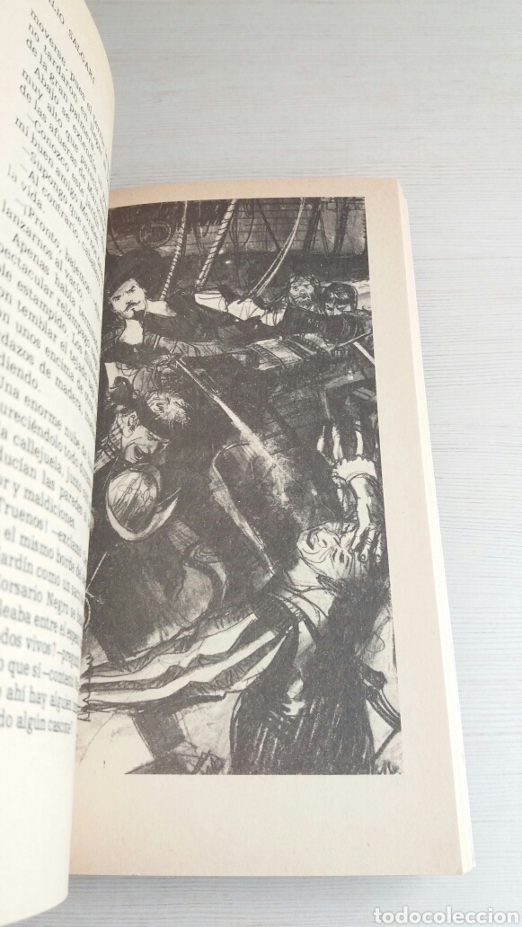 Libros de segunda mano: El corsario negro. Emilio Salgari. Ediciones Orbis, Salgari 2, 1986. - Foto 3