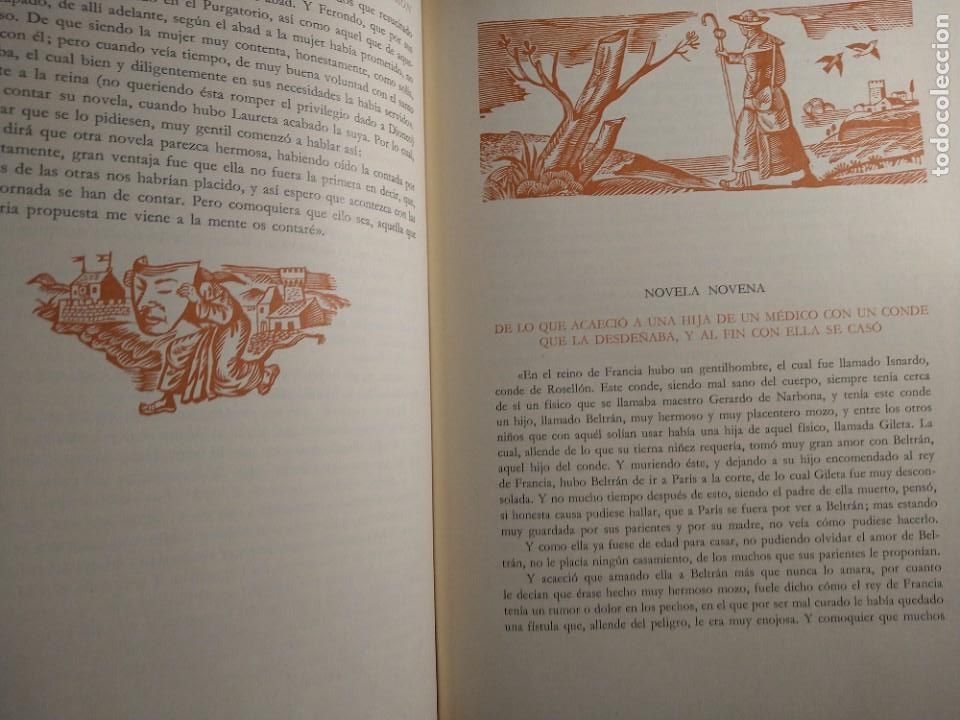 Libros de segunda mano: EL DECAMERO&Oacute;N - BOCCACCIO (EDICI&Oacute;N ILUSTRADA) - Foto 3