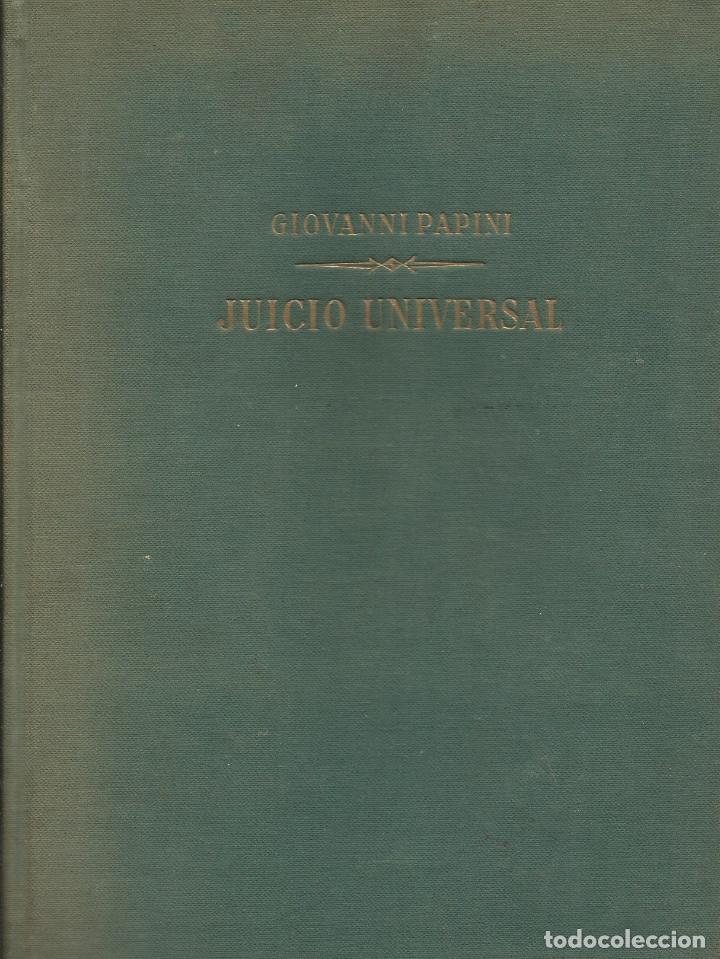 Libros de segunda mano: Juicio Universal / Giovanni Papini. - Foto 1