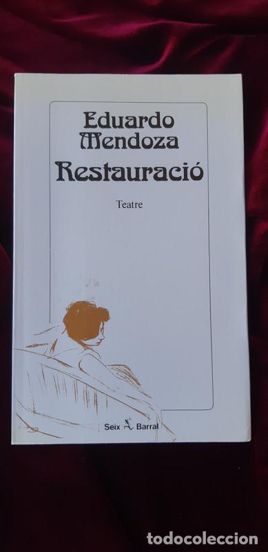 Libros de segunda mano: RESTAURACI&Oacute; - Eduardo Mendoza - Seix Barral 1990 - Foto 1