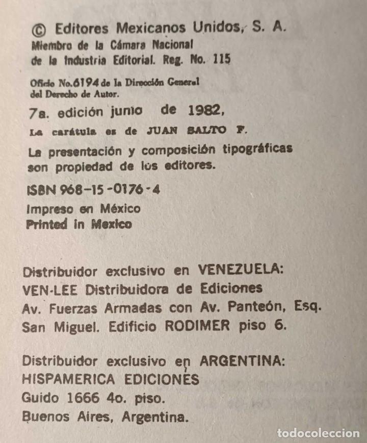 Libros de segunda mano: Libro: El Viejo y el Mar de Ernest Hemingway, Editorial Seix Barral, 1982 - Foto 4