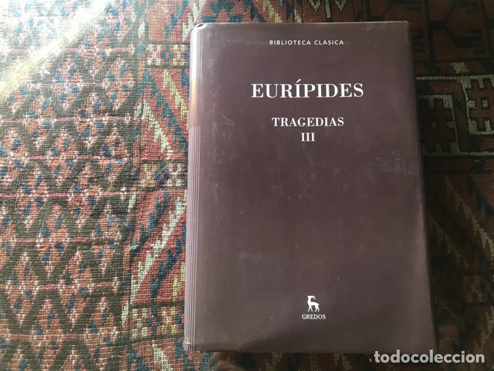 Libros de segunda mano: Eur&iacute;pides. Tragedias III. Biblioteca cl&aacute;sica Gredos - Foto 1