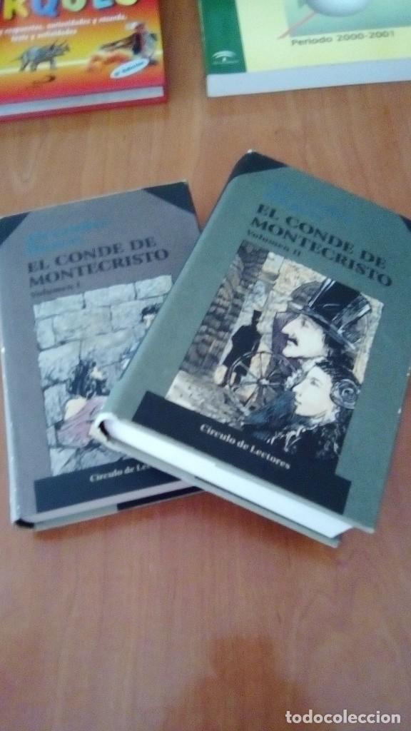 Libros de segunda mano: EL CONDE DE MONTECRISTO , ALEXANDRE DUMAS , 2 TOMOS CIRCULO DE LECTORES 1998 - Foto 1