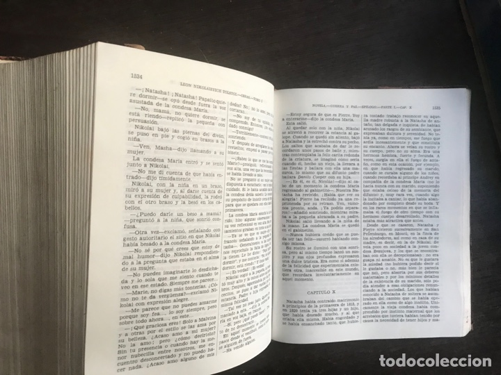 Libros de segunda mano: Tolstoi. Obras. Aguilar 1966 y 1964. - Foto 6