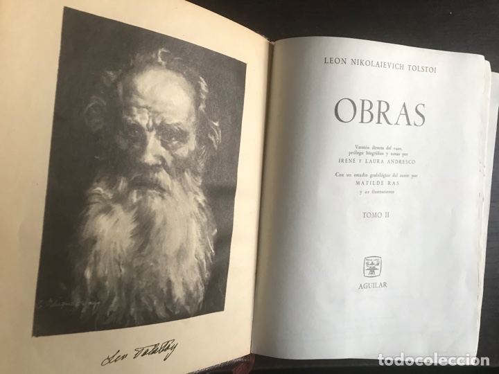 Libros de segunda mano: Tolstoi. Obras. Aguilar 1966 y 1964. - Foto 7