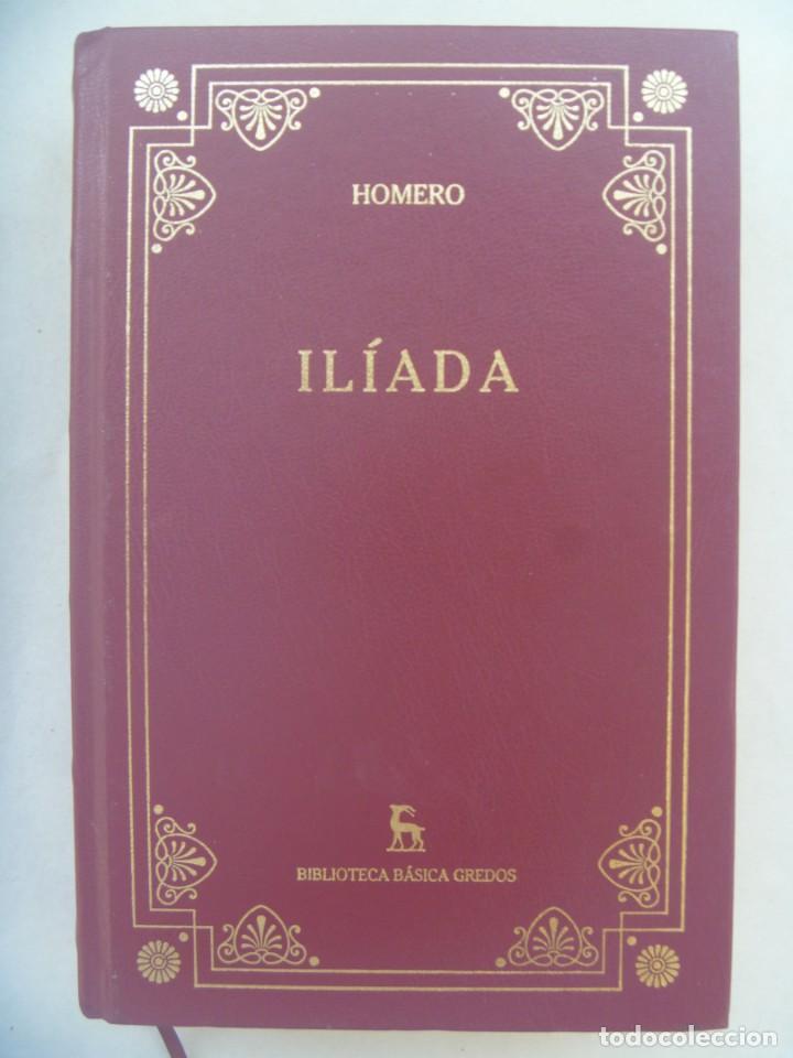 Libros de segunda mano: BIBLIOTECA BASICA GREDOS : ILIADA . HOMERO .... 2000 - Foto 1