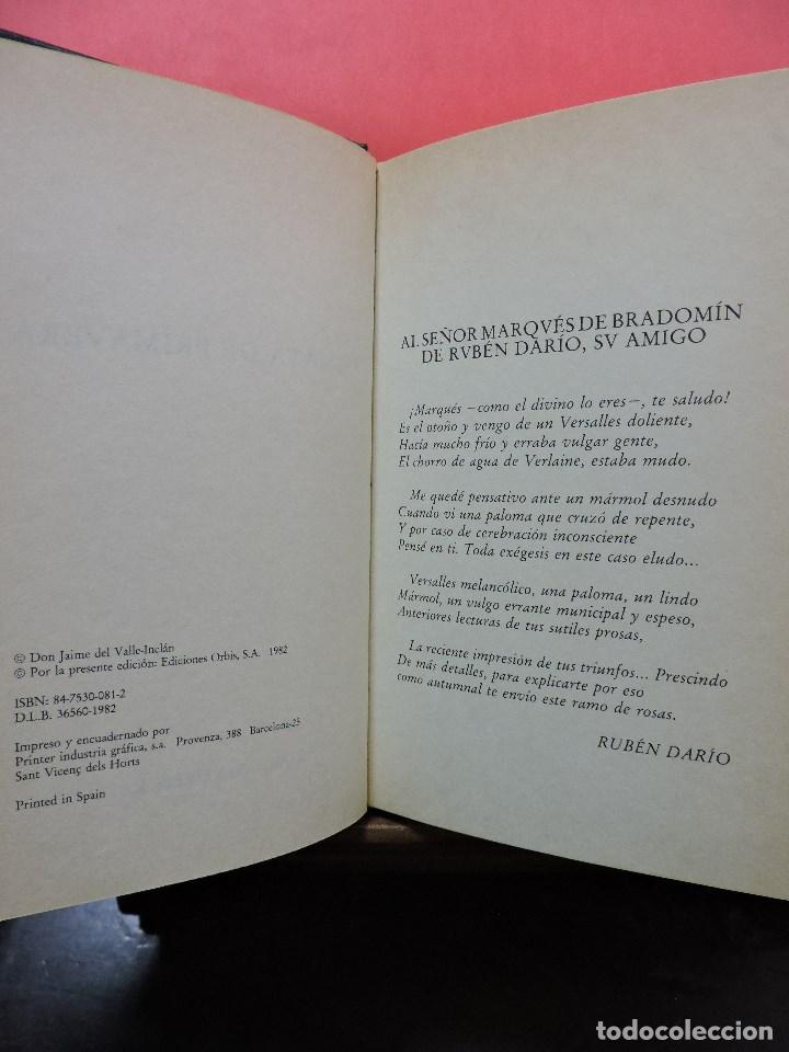 Libros de segunda mano: Sonata de primavera. DEL VALLE-INCL&Aacute;N, Ram&oacute;n. Ediciones Orbis 9 1982 - Foto 2