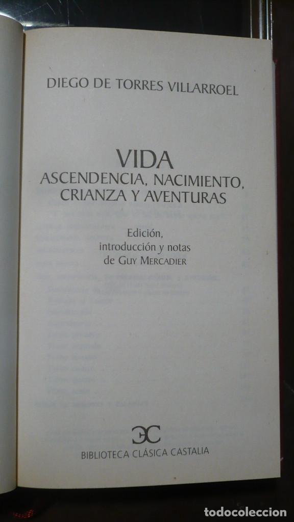 Libros de segunda mano: Diego de Torres Villarroel, VIDA - Foto 2