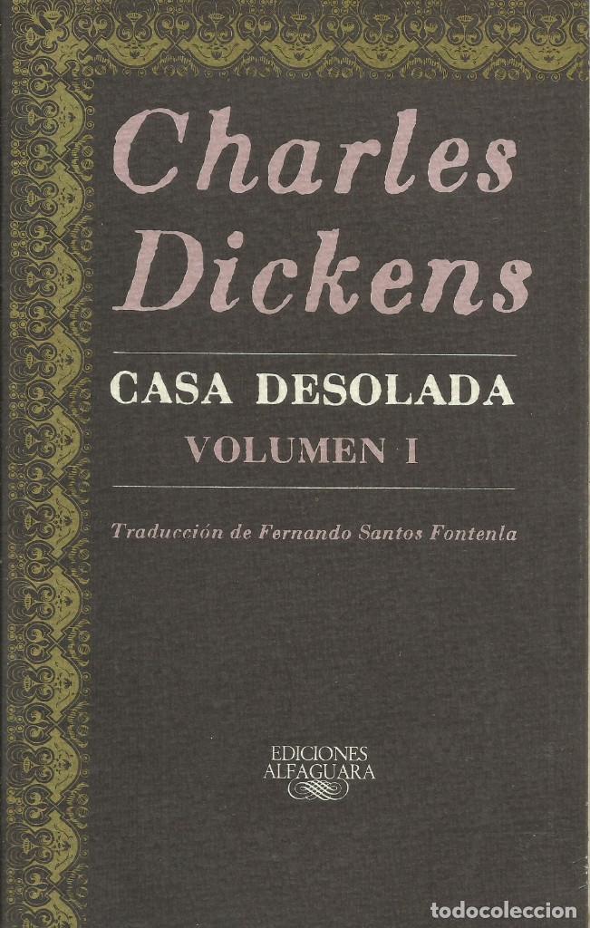 Libros de segunda mano: Casa Desolada (I y II) / Charles Dickens. - Foto 1