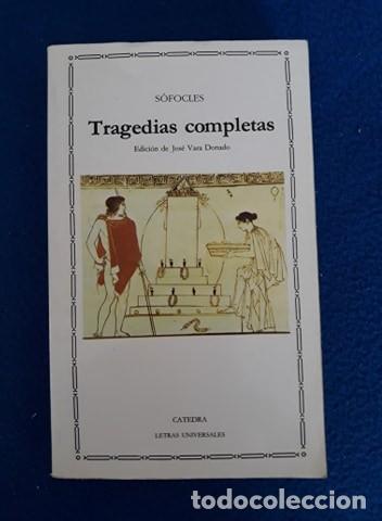 Libros de segunda mano: TRAGEDIAS COMPLETAS - SOFOCLES - Foto 1