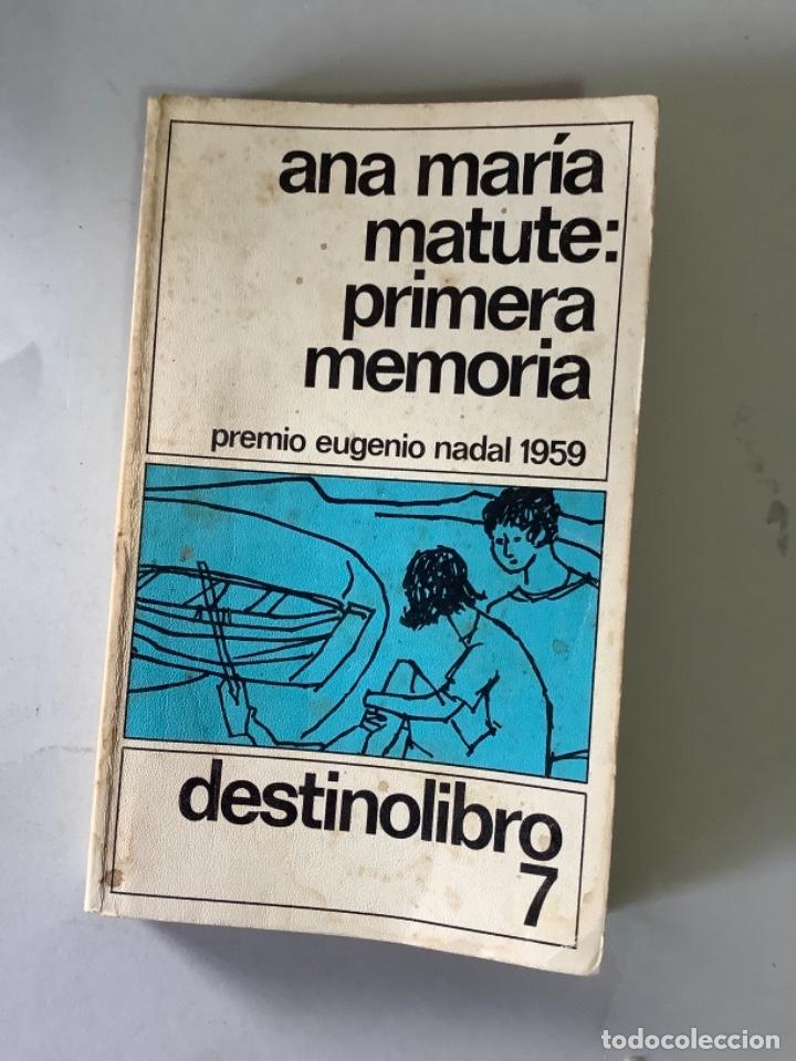 Libros de segunda mano: Primera Memoria. Ana Mar&iacute;a Matute - Foto 1