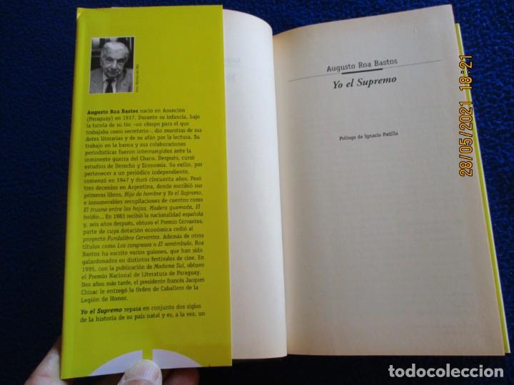 Libros de segunda mano: Yo el Supremo Augusto Roa Bastos Ed. Bibliotex 2001 - Foto 6