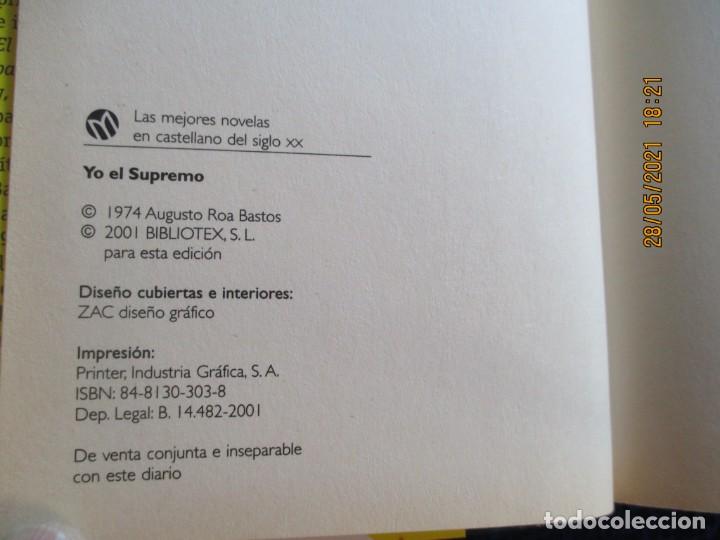 Libros de segunda mano: Yo el Supremo Augusto Roa Bastos Ed. Bibliotex 2001 - Foto 7