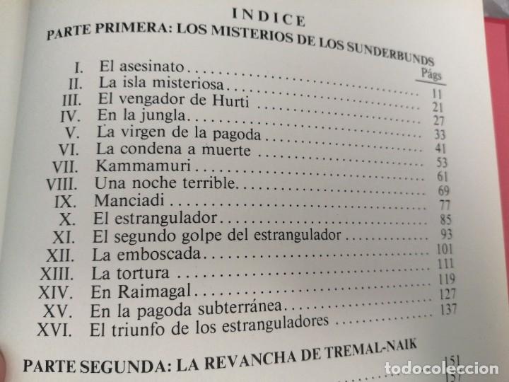 Libros de segunda mano: Libro LOS MISTERIOS DE LA JUNGLA NEGRA Emilio Salgari versi&oacute;n integra ediciones Gaviota - Foto 8