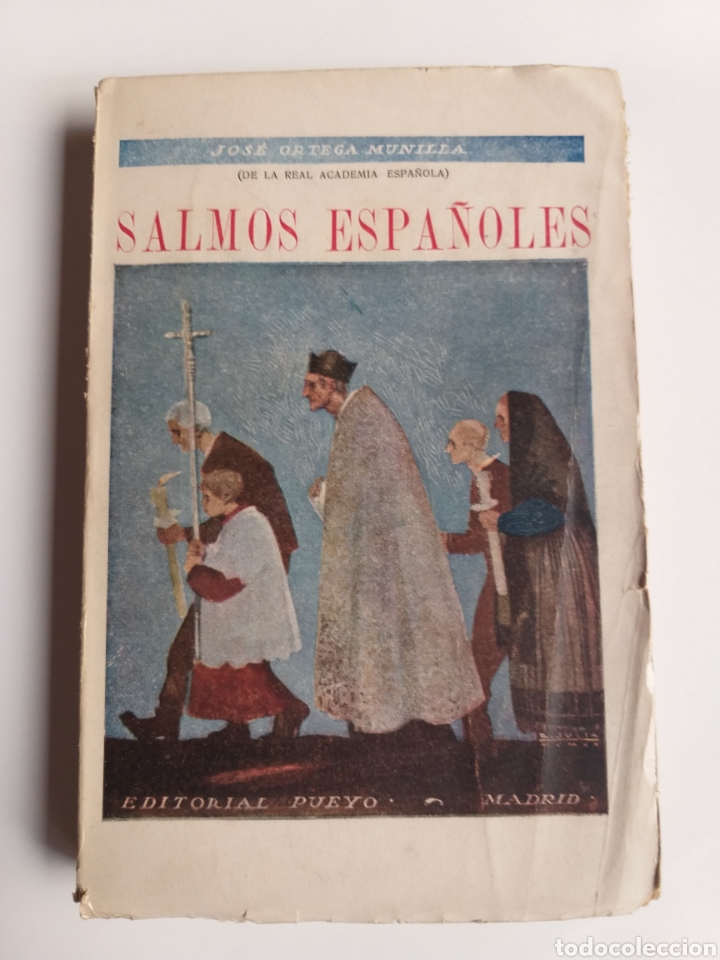 Libros de segunda mano: Salmos espa&ntilde;oles Jos&eacute; Ortega Munilla - Foto 1