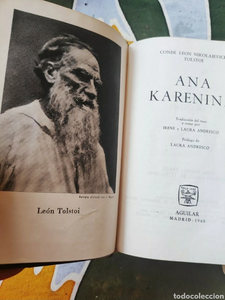 Libros de segunda mano: Libro Ana Karenina - Foto 1