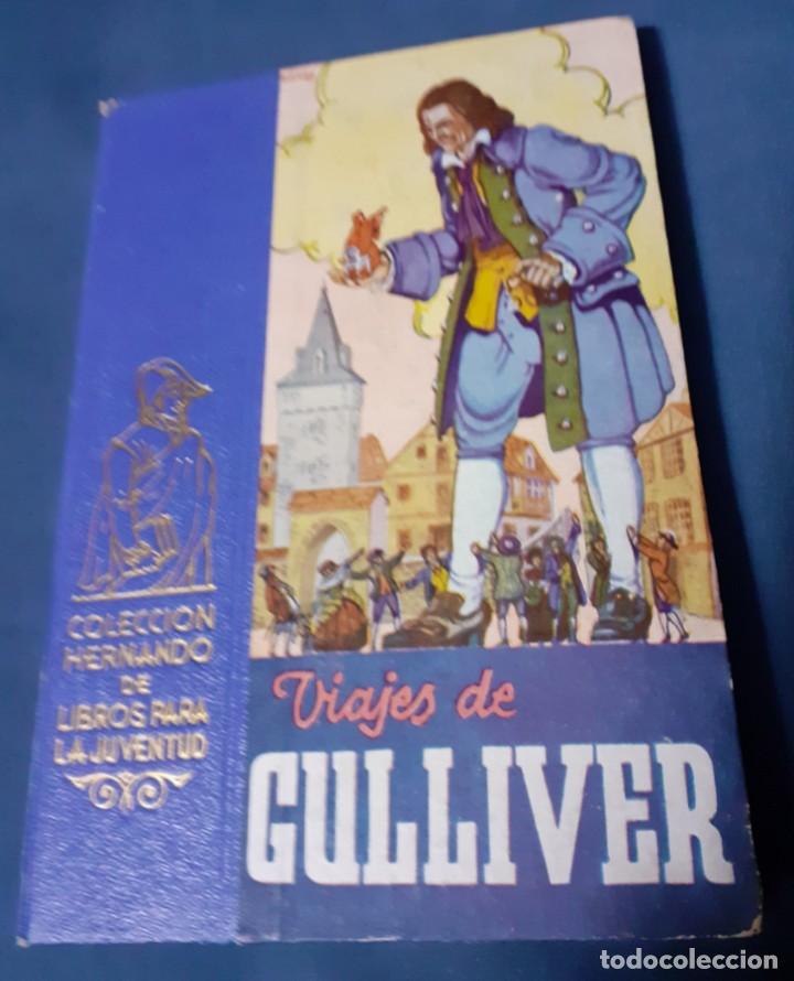 Libros de segunda mano: Libro de la coleccion Hernando 1951 Los viajes de Gulliver. Envio gratuito - Foto 1