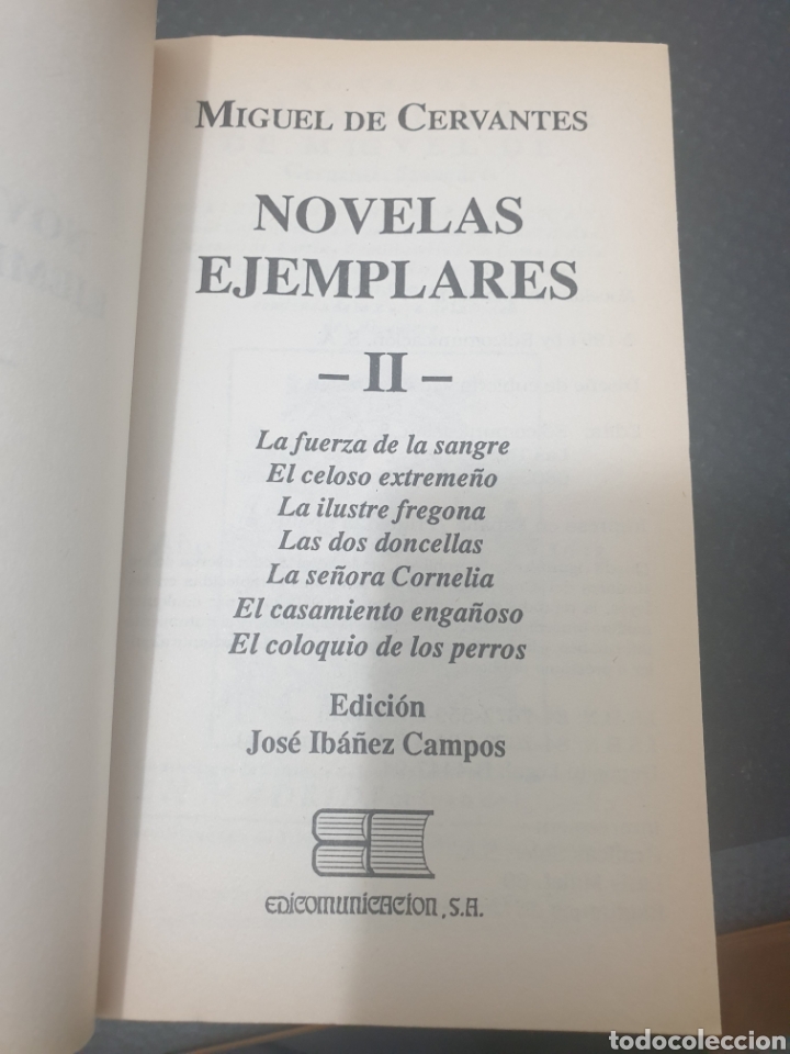 Libros de segunda mano: Novelas ejemplares 2, 1994, Miguel de cervantes - Foto 5