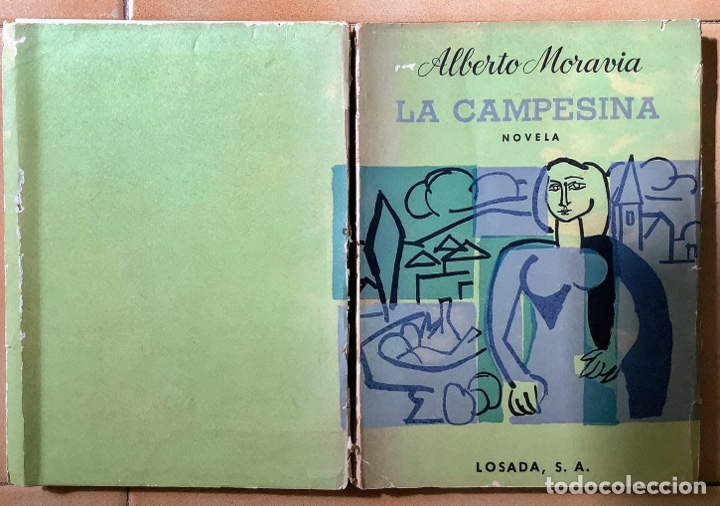 Libros de segunda mano: &ldquo;La campesina&rdquo; de Alberto Moravia - Foto 1