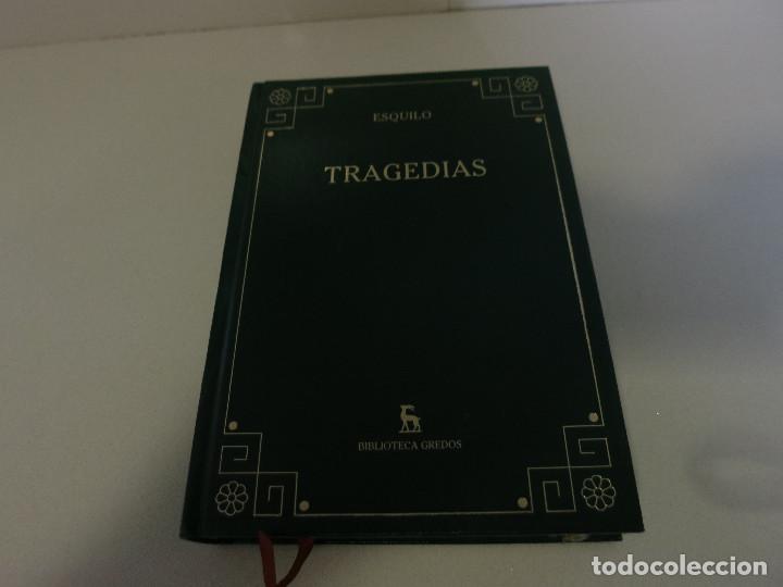 Libros de segunda mano: TRAGEDIAS - ESQUILO - BIBLIOTECA GREDOS - - BUEN ESTADO - Foto 1
