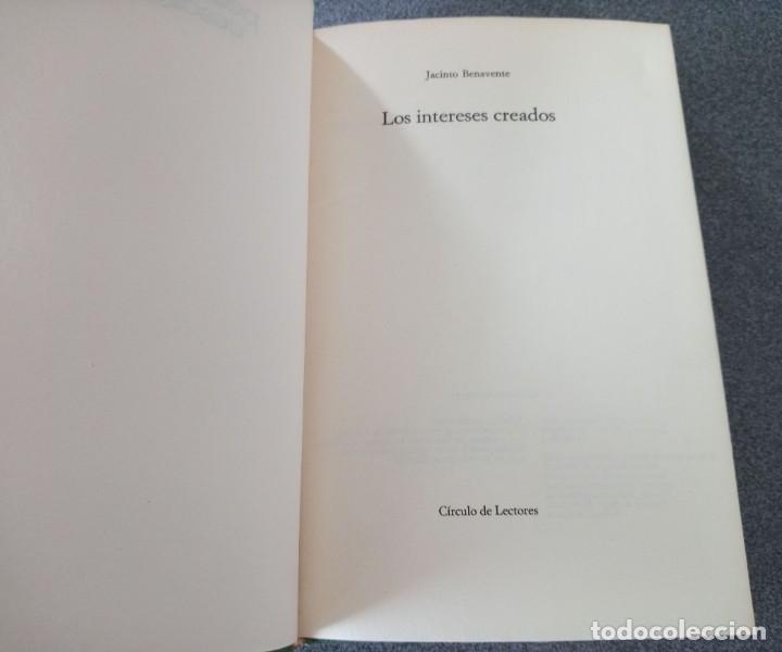 Libros de segunda mano: Los Intereses Creados Jacinto Benavente - Foto 3