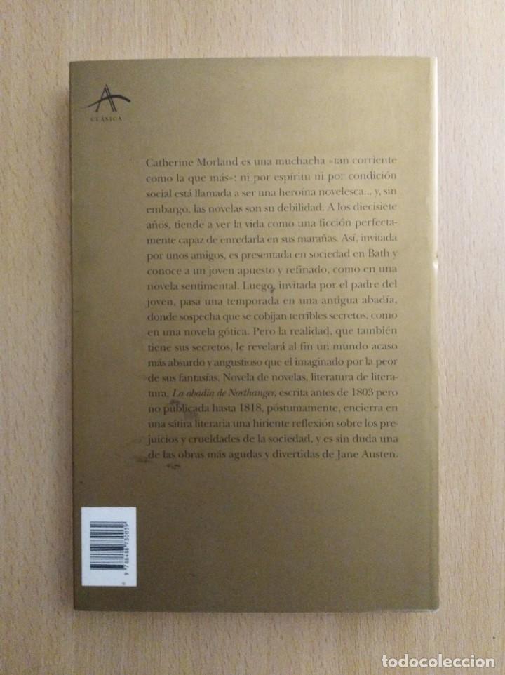 Libros de segunda mano: LA ABAD&Iacute;A DE NORTHANGER. Jane Austen. Alba Editorial - Foto 2